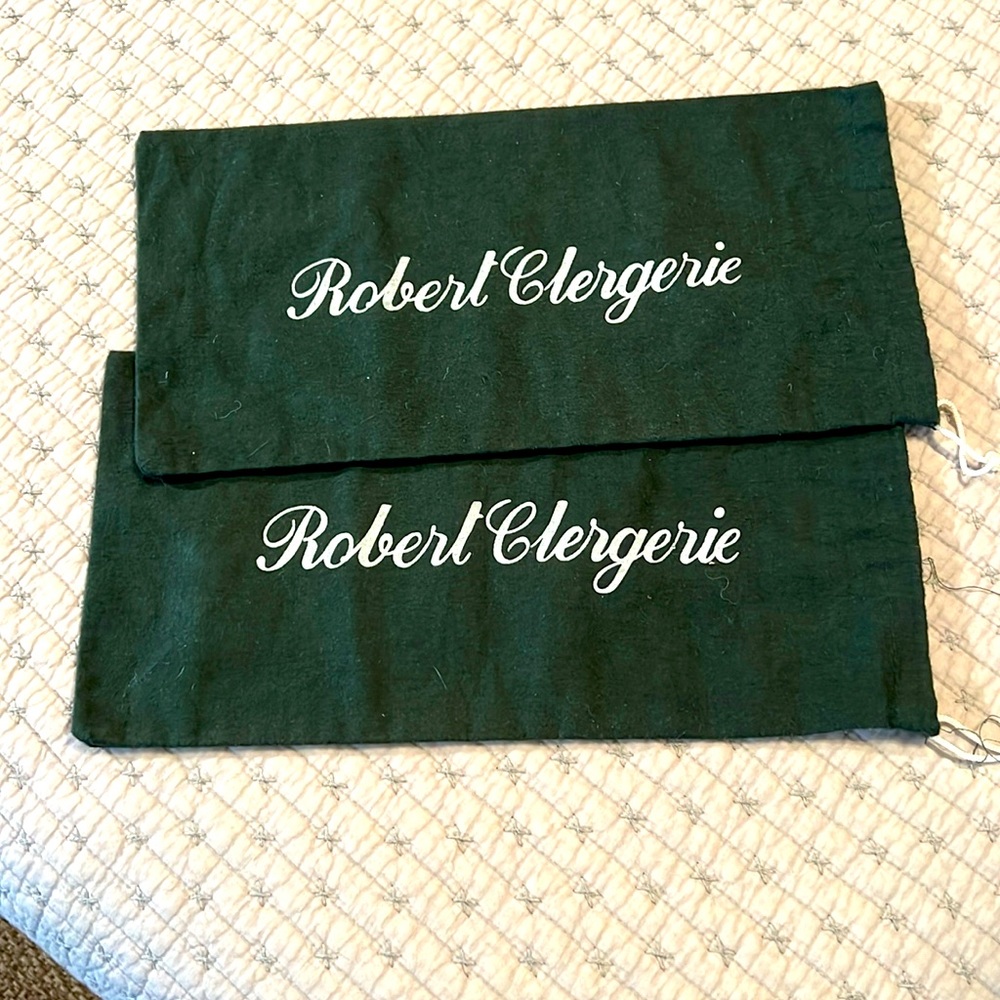 Robert Clergerie Shoe Dust covers.